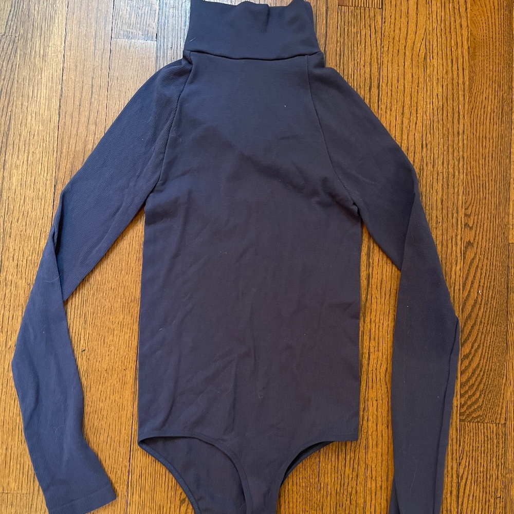 Free People Mock Neck Bodysuit